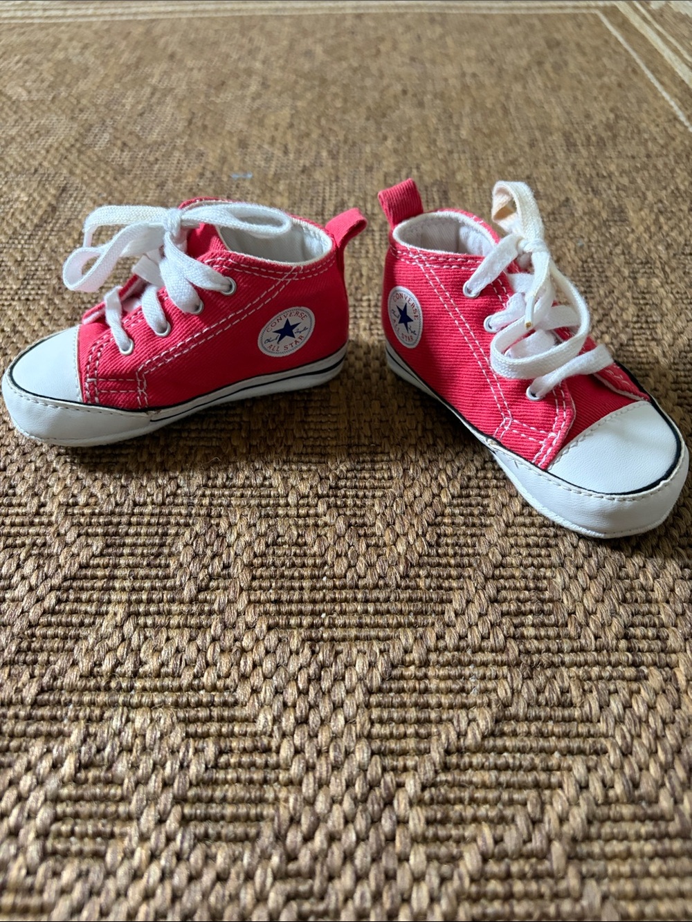Converse chuck taylor baby High-Top Sneakers in red